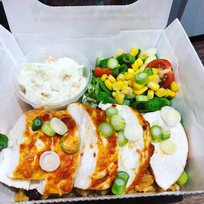 Chargrilled chicken salad